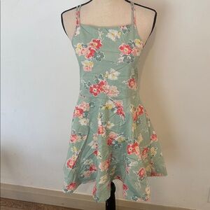 Polo by Ralph Lauren Floral Dress Pinup Women’s XS or Girls 16 Mini
